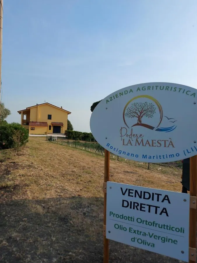 로시냐노 마리티모 Agriturismo Podere La Maesta 아파트 이탈리아